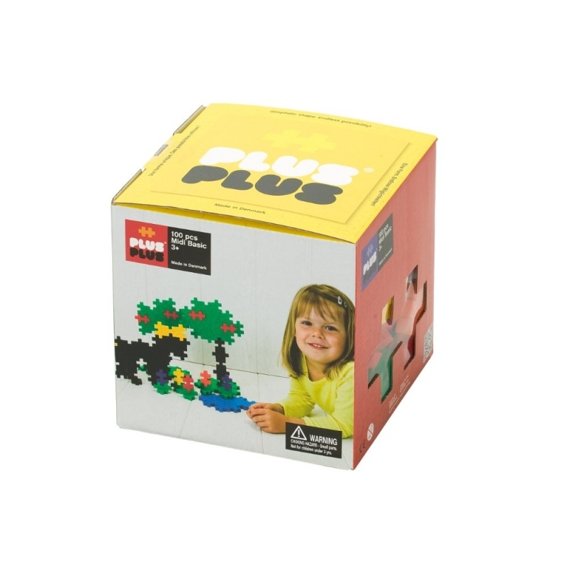 Plus Plus konstruktorius Midi Basic 100 detalių 3210