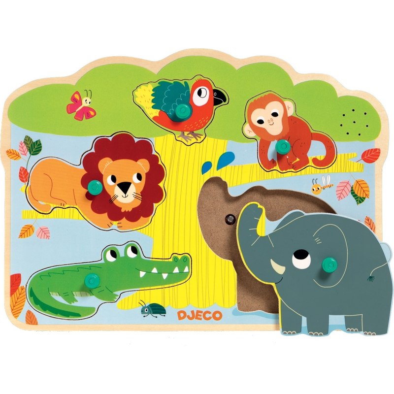 Djeco mažųjų dėlionė "Baobab" DJ01708