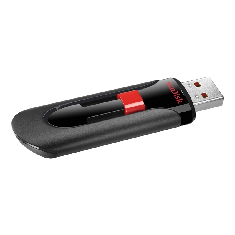 USB raktas SANDISK 64GB USB2.0 Glide