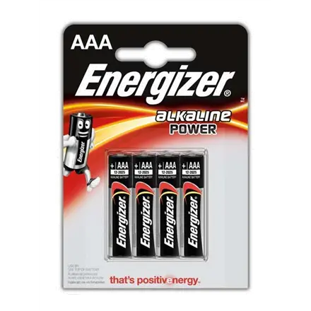Baterijos ENERGIZER Alkaline Power  AAA 