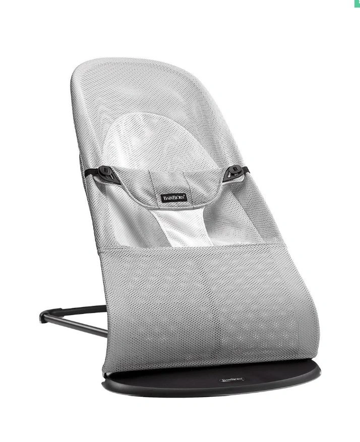 BABYBJÖRN gultukas Balance Soft Silver/White Mesh, 005029