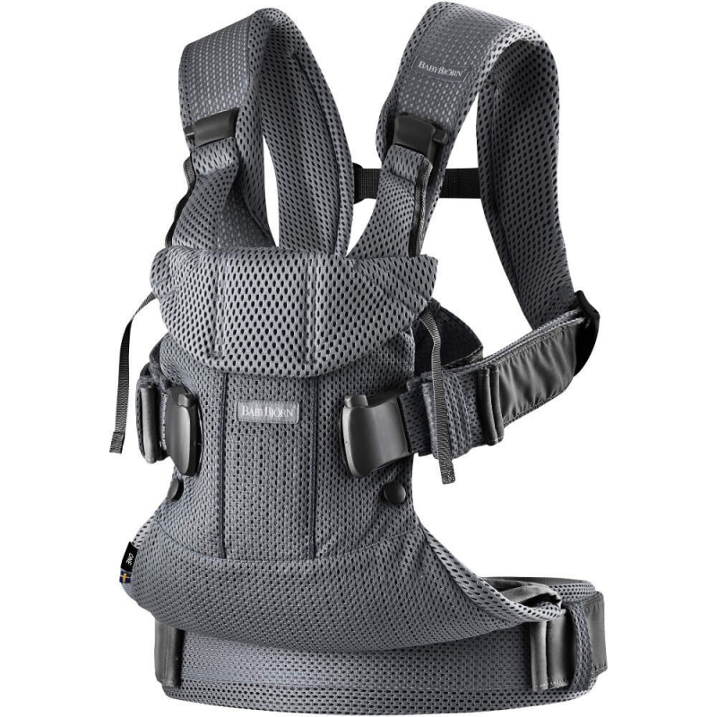 BABYBJORN nešioklė Baby Carrier ONE AIR Mesh Anthracite 098013