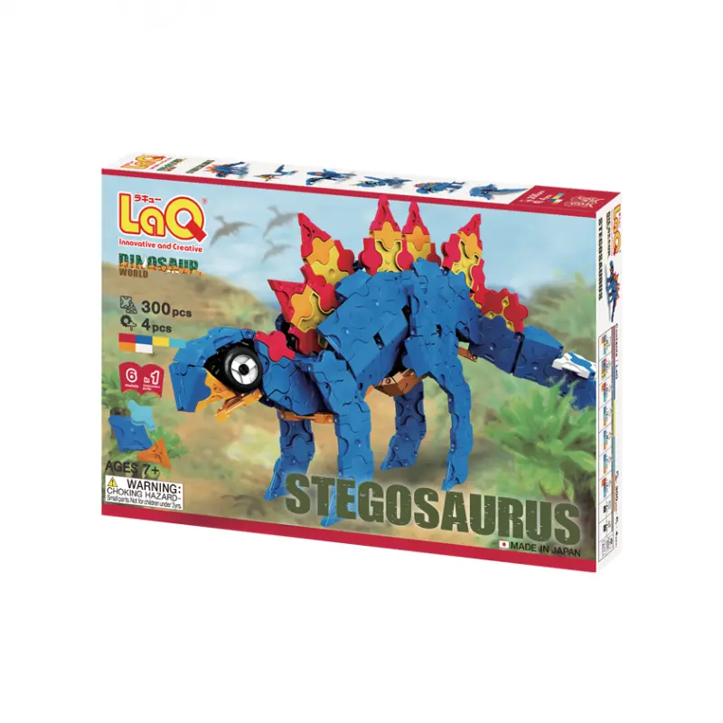Konstruktorius LaQ "Dinosaur World Stegosaurus"