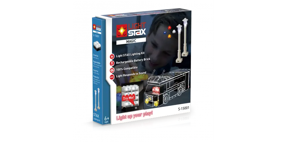 STAX konstruktorius SYSTEM stebuklingas švytėjimas
