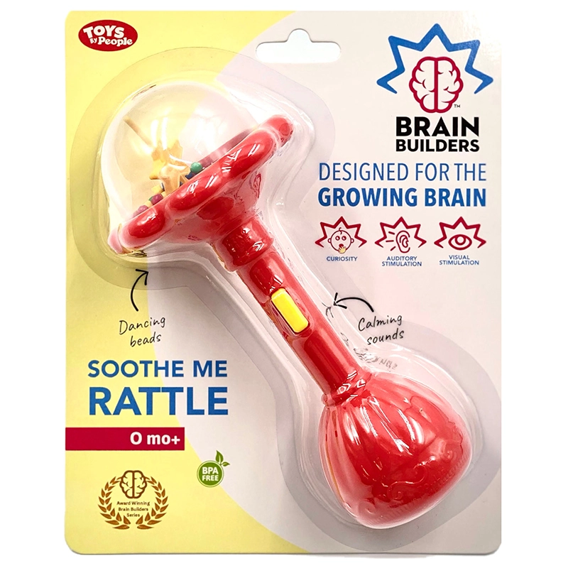 „Brain Builders" barškutis „NEBEVERK, MAŽYLI“ 0mėn+