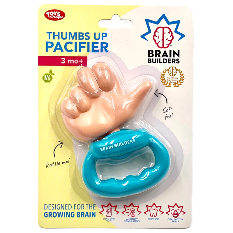 „Brain Builders" 5 pirštukų žindukas „SUPER“ 3mėn+