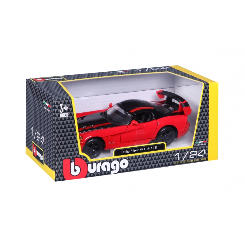 BBURAGO automodelis 1/24 Dodge Viper SRT 10 ACR, 18-22114