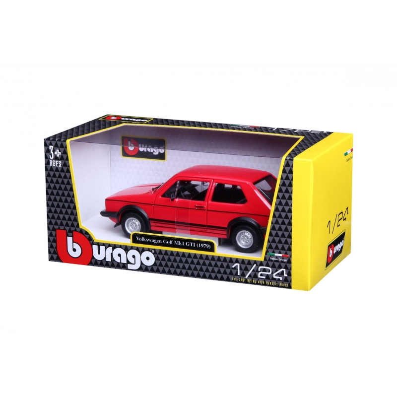 BBURAGO automodelis 1/24 Volkswagen Golf Mk1 GTI 1979, 18-21089