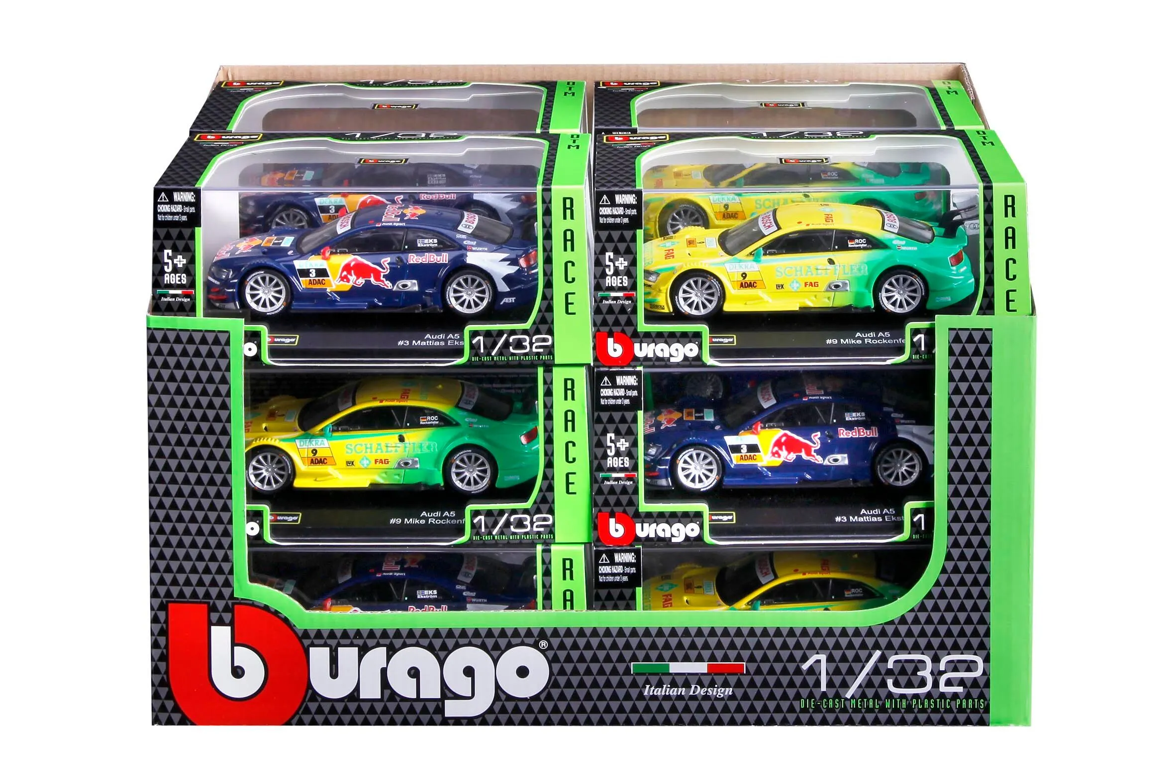 BBURAGO automodelis 1/32 DTM, asort., 18-41151
