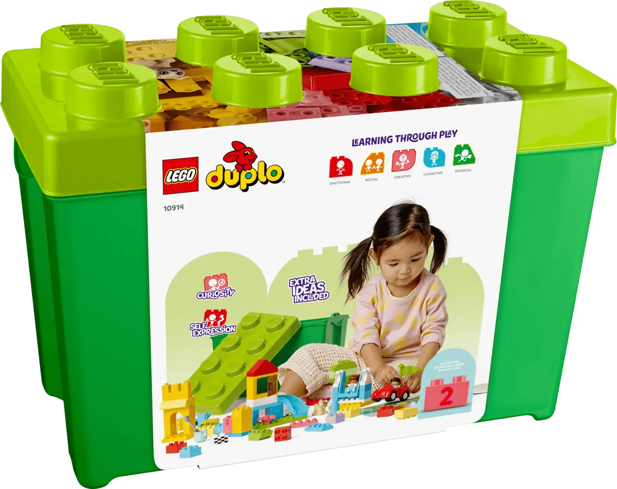 LEGO® 10914 DUPLO Classic Didelė kaladėlių dėžė