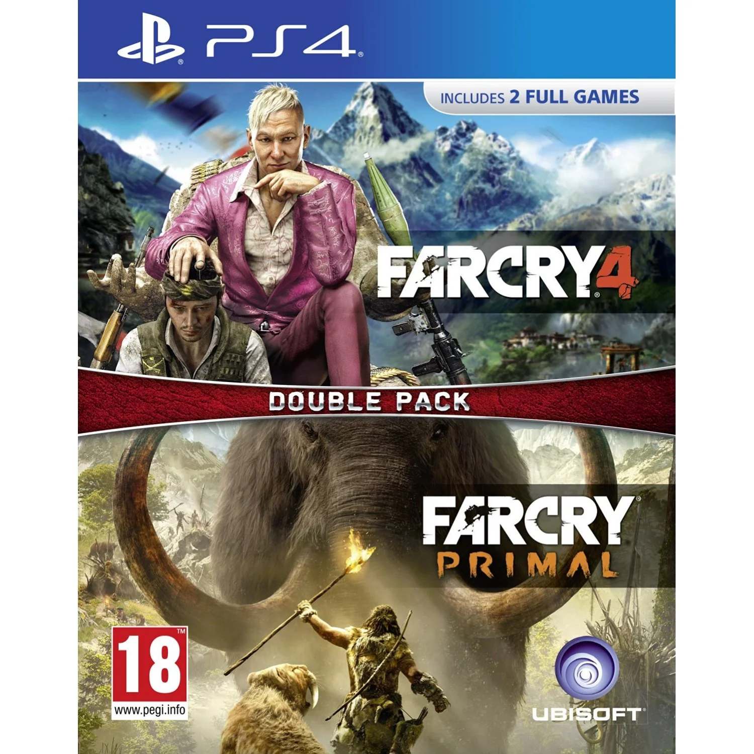 Kompiuterinis žaidimas Far Cry Primal and Far Cry 4 Double Pack PS4