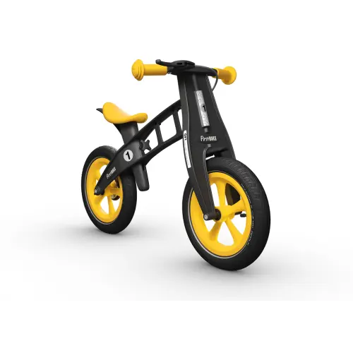 Balansinis dviratis FirstBike SPECIAL geltonas