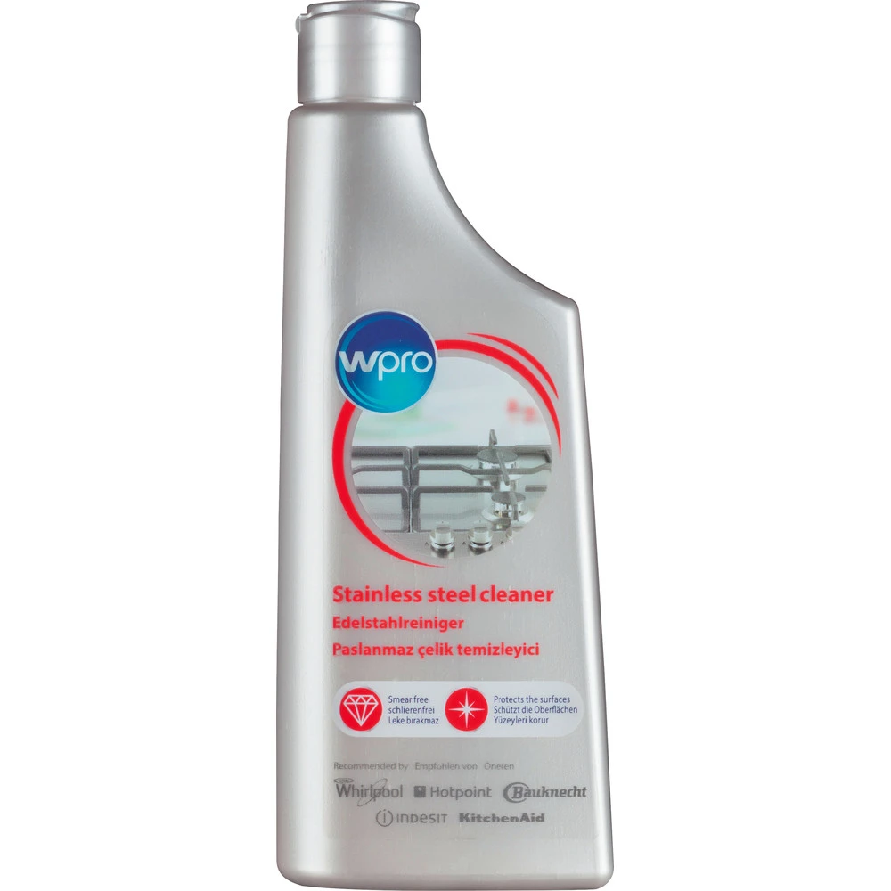 Nerūdijančio plieno paviršių valiklis-kremas 250 ml WPRO