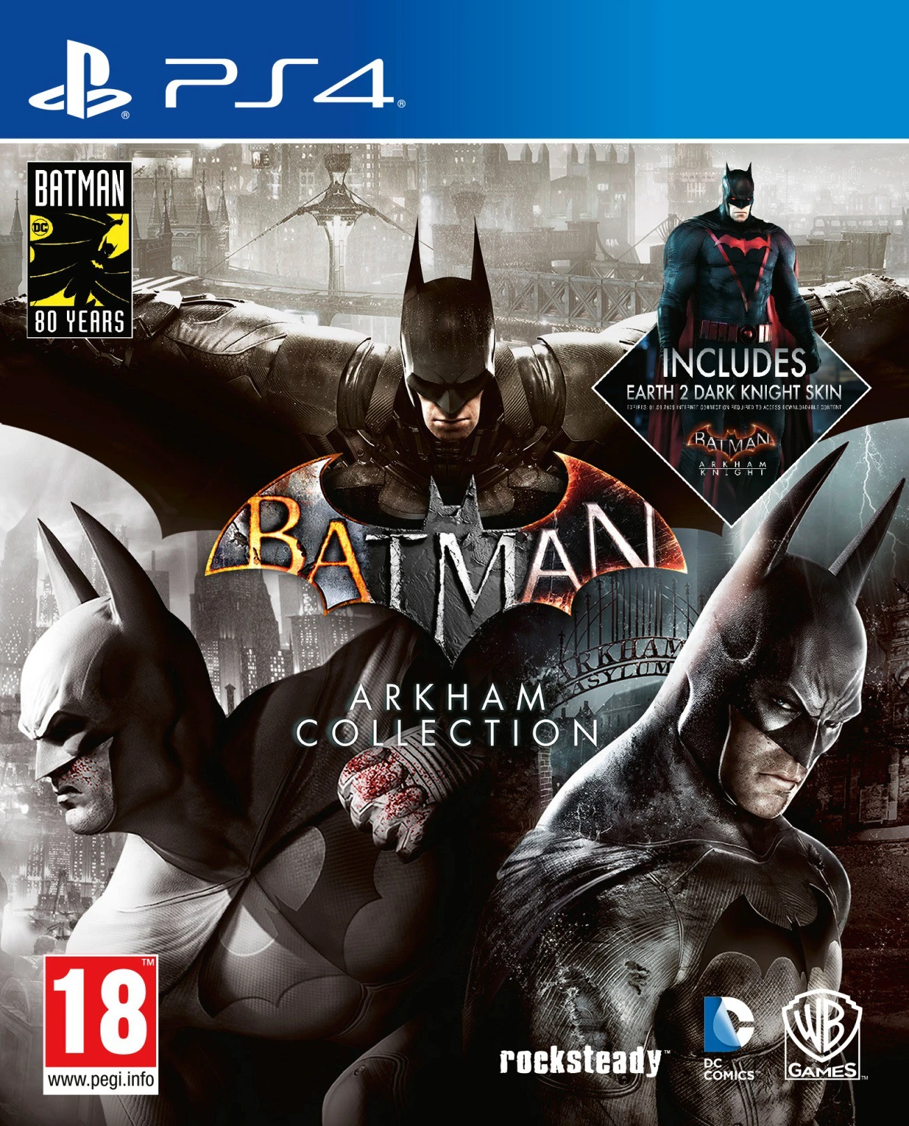 Kompiuterinis žaidimas Batman:Arkham Collection PS4