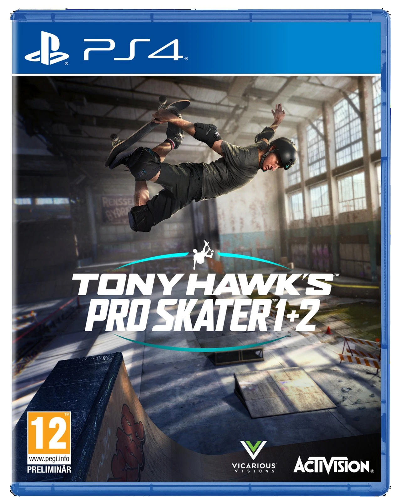Kompiuterinis žaidimas Tony Hawk's Pro Skater 1+2 PS4