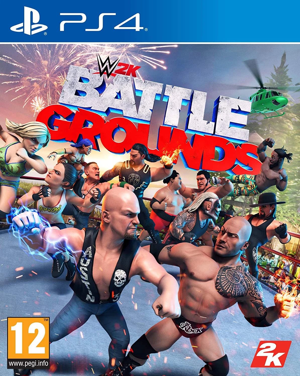Kompiuterinis žaidimas WWE Playgrounds PS4