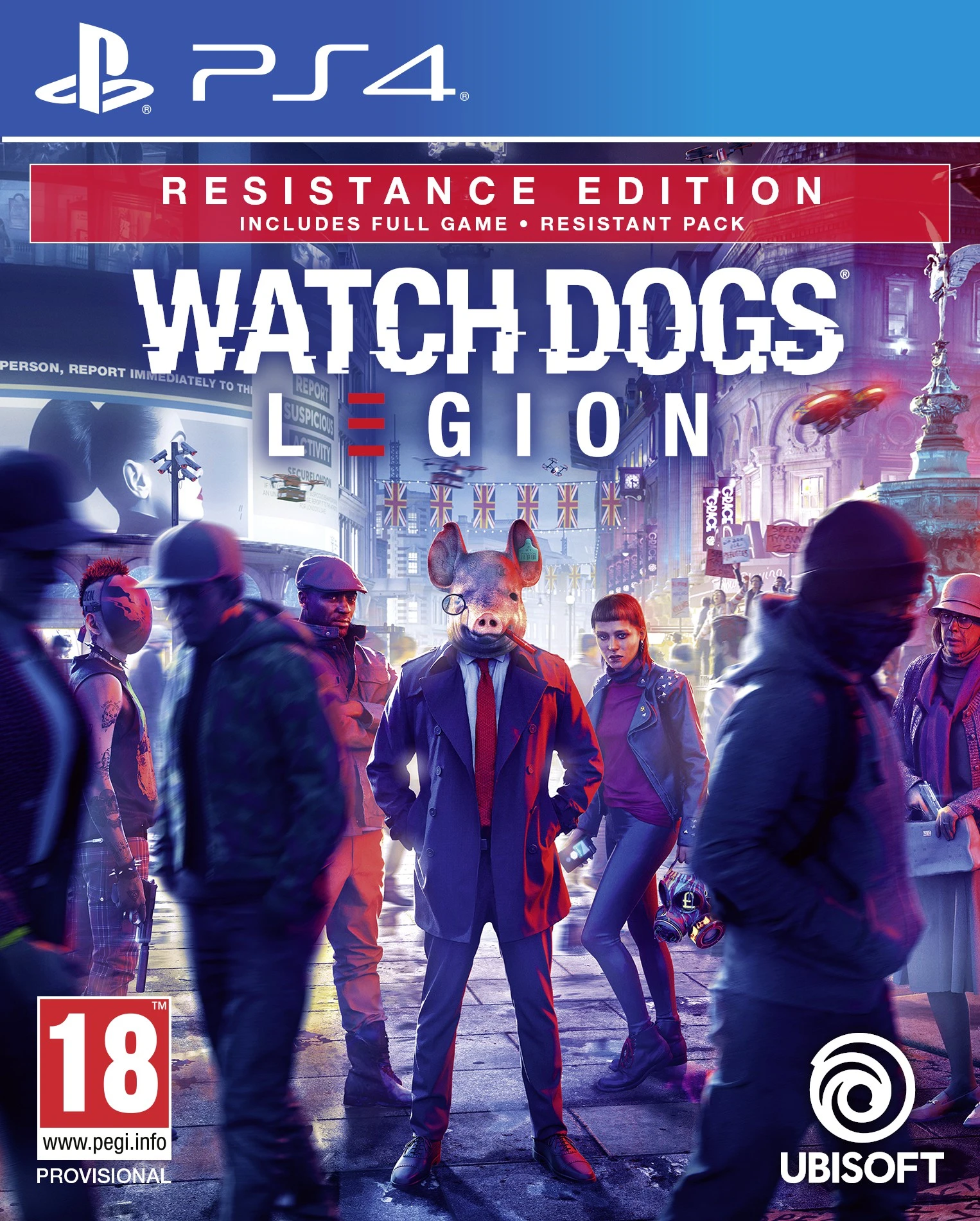 Kompiuterinis žaidimas Watch Dogs Legion Resistance Edition PS4