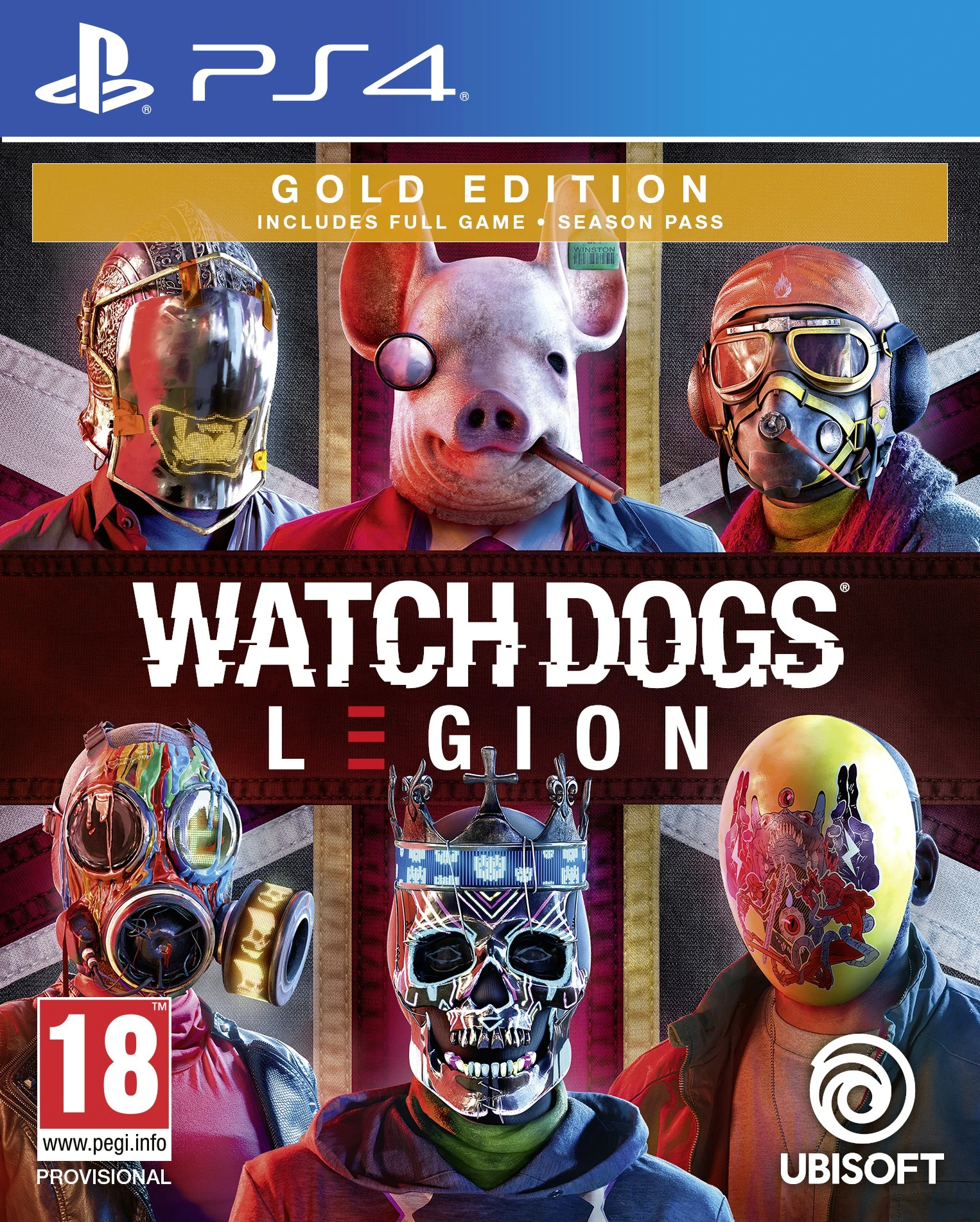 Kompiuterinis žaidimas Watch Dogs Legion Gold Edition PS4