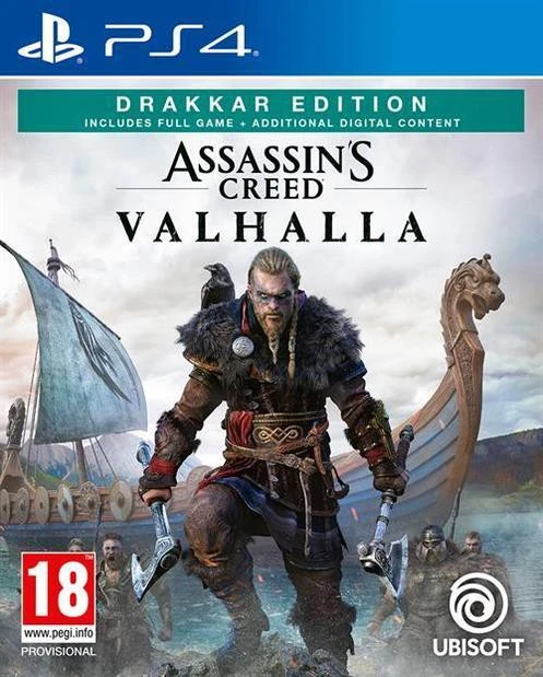 Kompiuterinis žaidimas Assassin's Creed Valhalla Drakkar Edition PS4