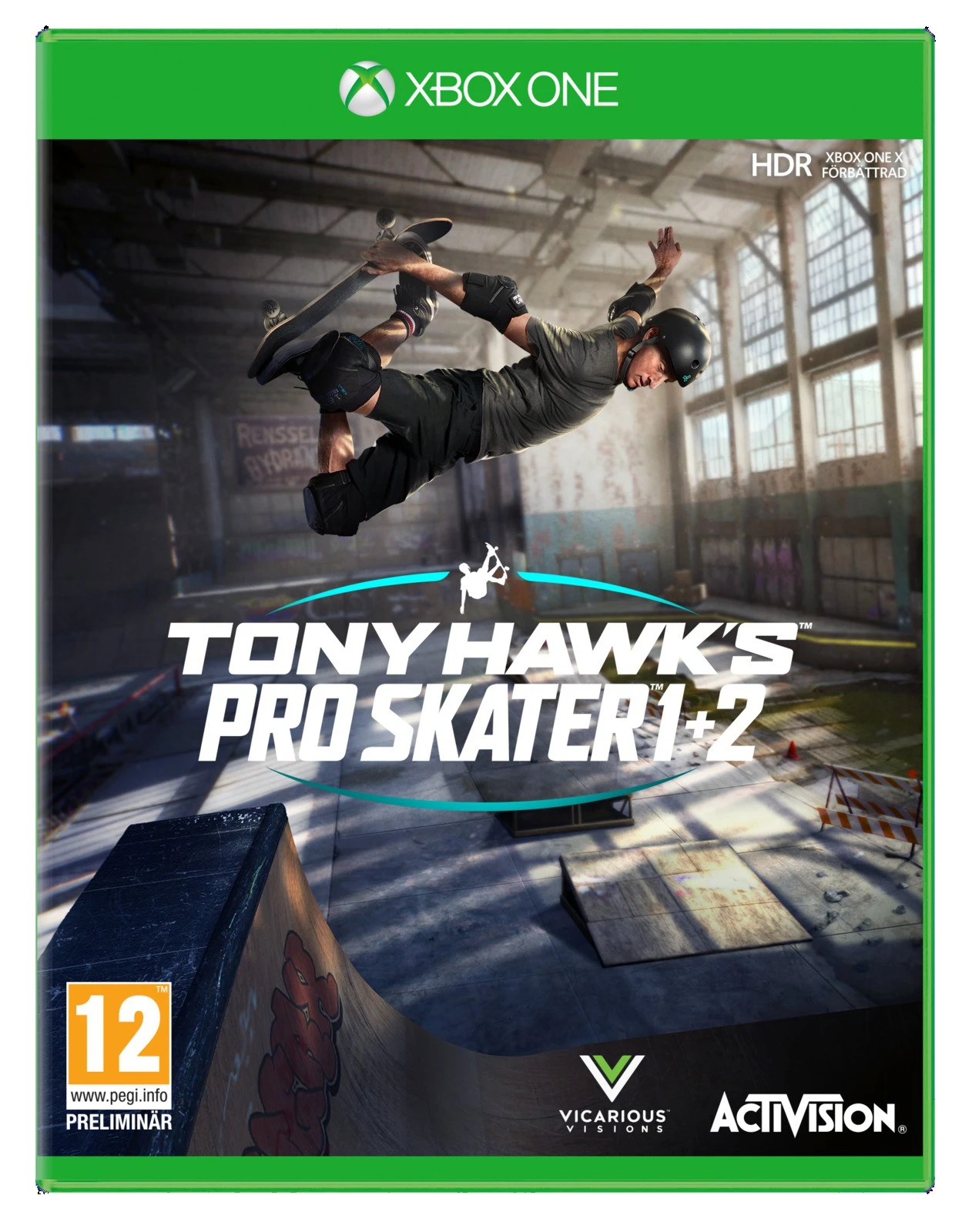 Kompiuterinis žaidimas Tony Hawk's Pro Skater 1+2 Xbox