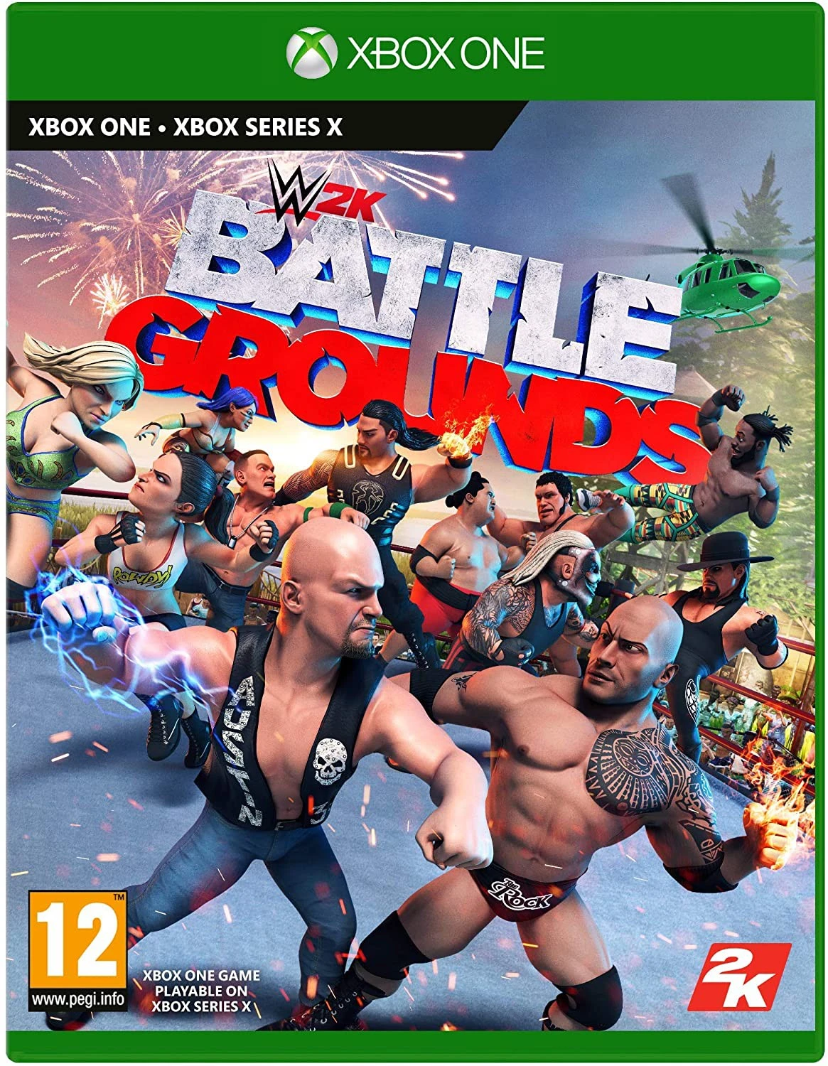 Kompiuterinis žaidimas WWE Playgrounds Xbox