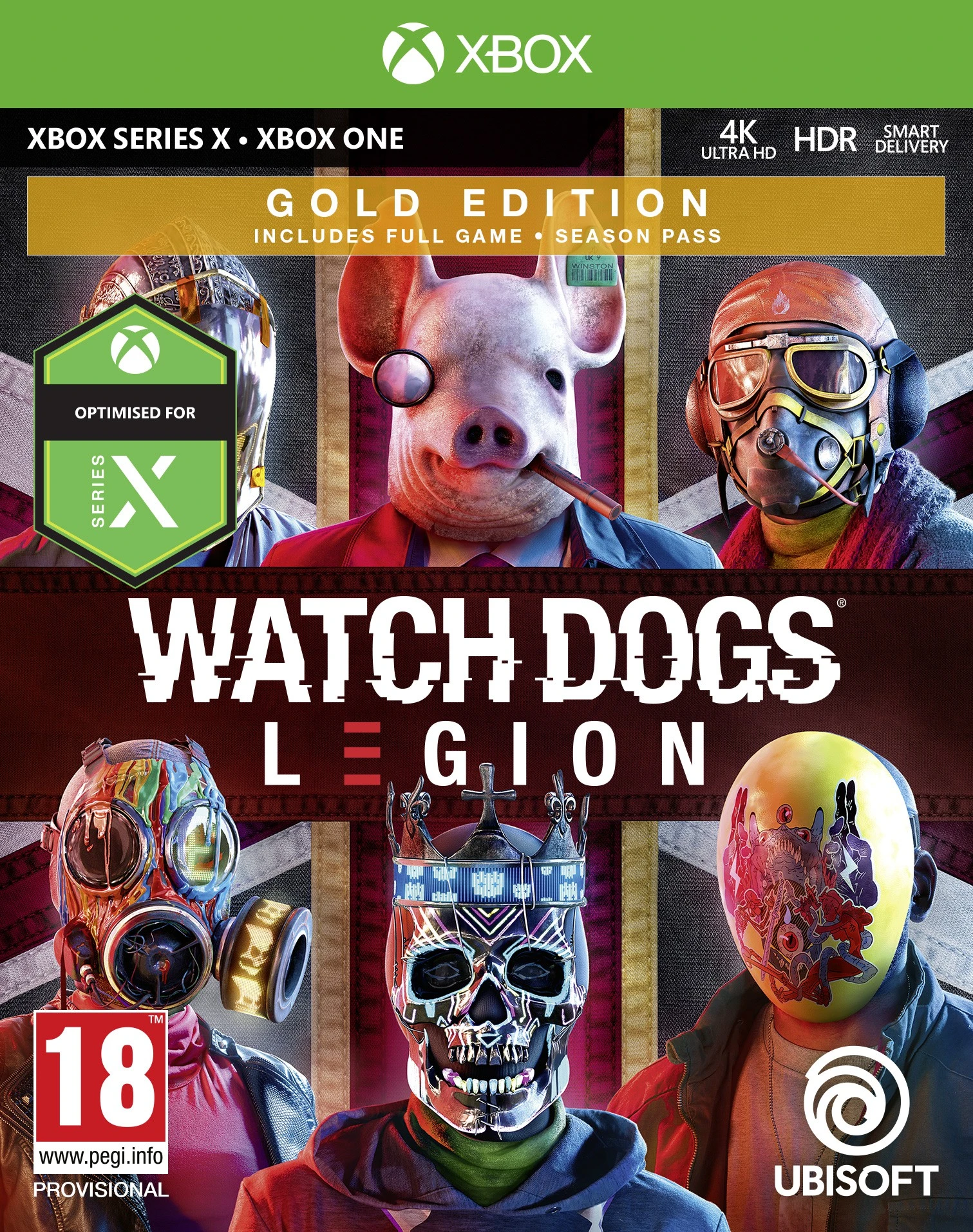 Kompiuterinis žaidimas Watch Dogs Legion Gold Edition + Pre-Order Bonus Xbox
