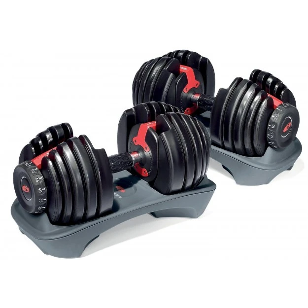  Hanteliai BOWFLEX SELECTTECH 1090I 2X41KG reguliuojamo svorio