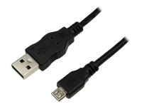 Laidas LOGILINK CU0060 LOGILINK - Cable USB2.0 type A male to type micro B male, 5m, black
