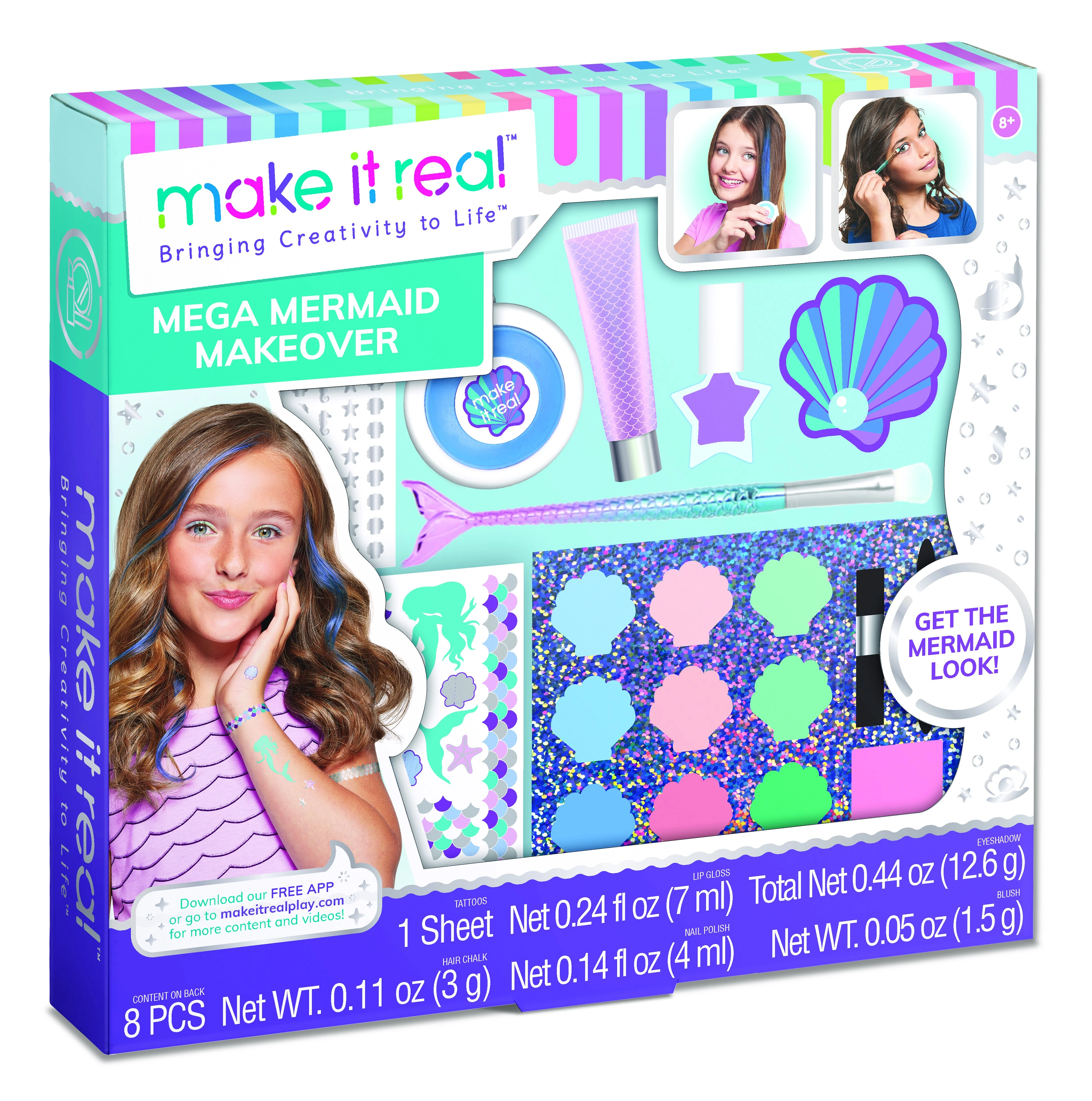 MIR Didelis kosmetikos rinkinys „Undinėlė“