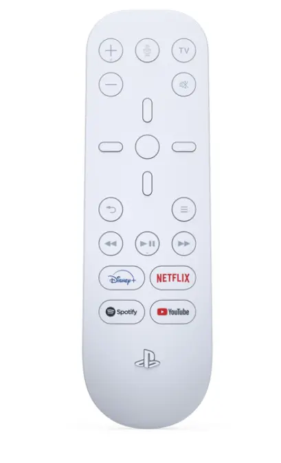Konsolės pultelis Sony Media Remote PS5 White
