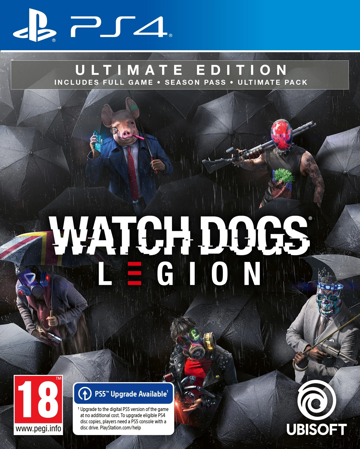 Kompiuterinis žaidimas Watch Dogs Legion Ultimate Edition + Pre-Order Bonus PS4