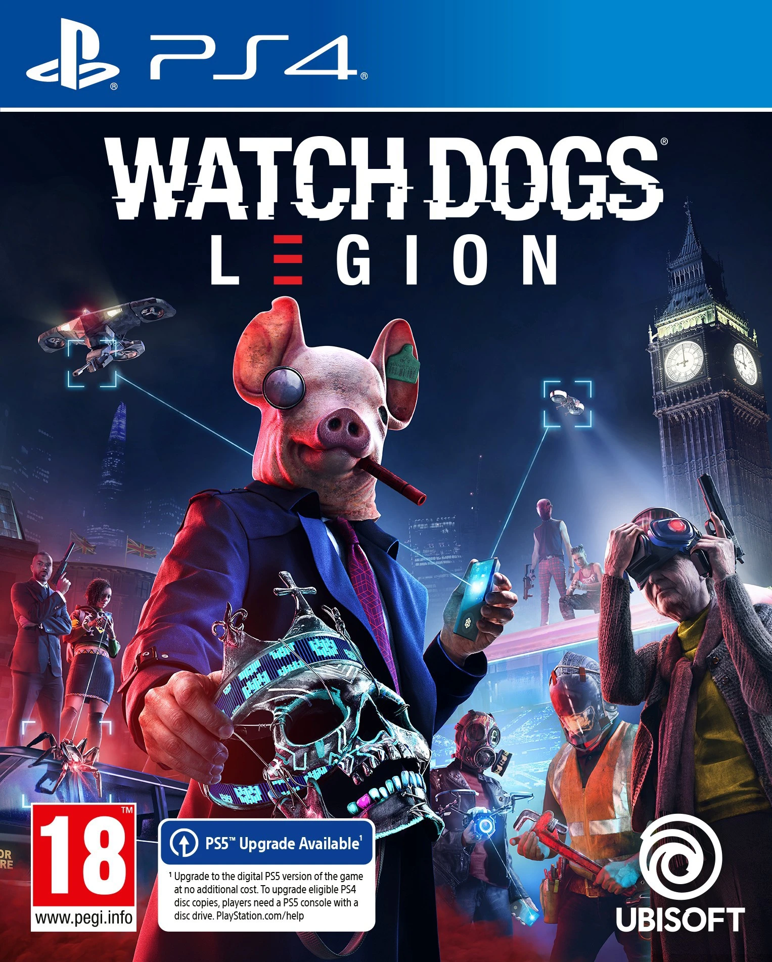 Kompiuterinis žaidimas Watch Dogs Legion Standard Edition + Pre-Order Bonus PS4