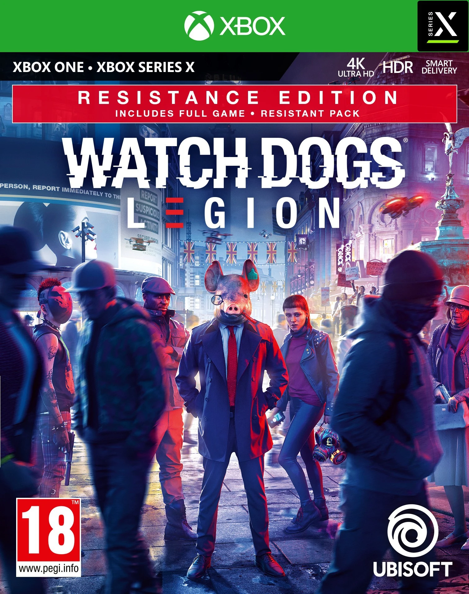 Kompiuterinis žaidimas Watch Dogs Legion Resistance Edition Xbox