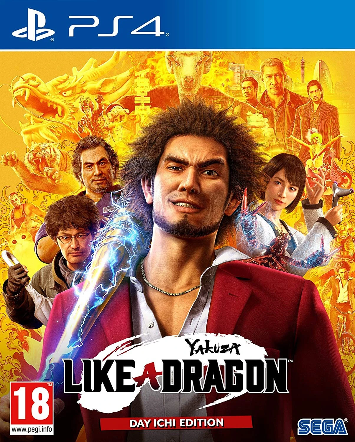 Kompiuterinis žaidimas Yakuza: Like a Dragon PS4