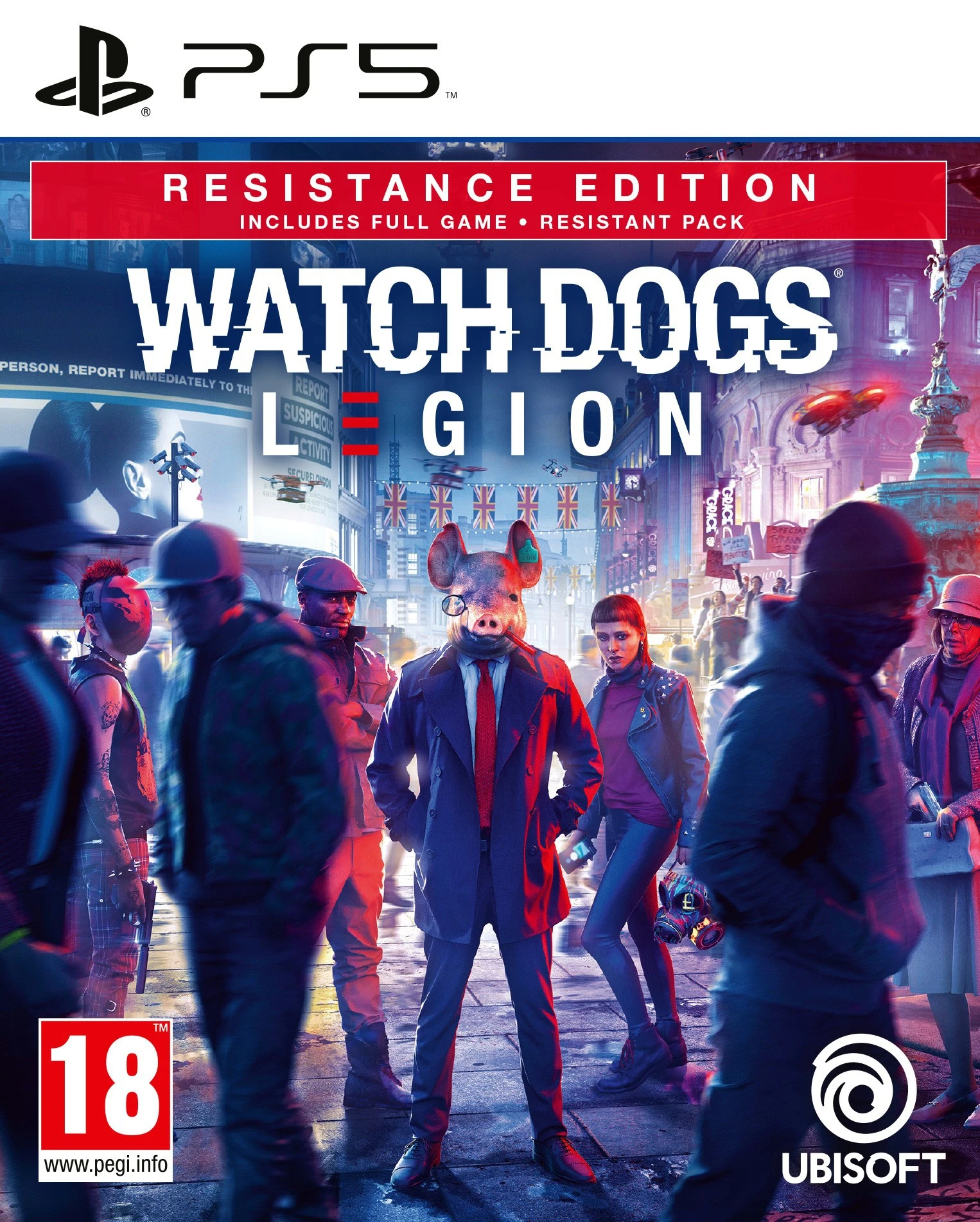 Kompiuterinis žaidimas Watch Dogs Legion Resistance Edition PS5