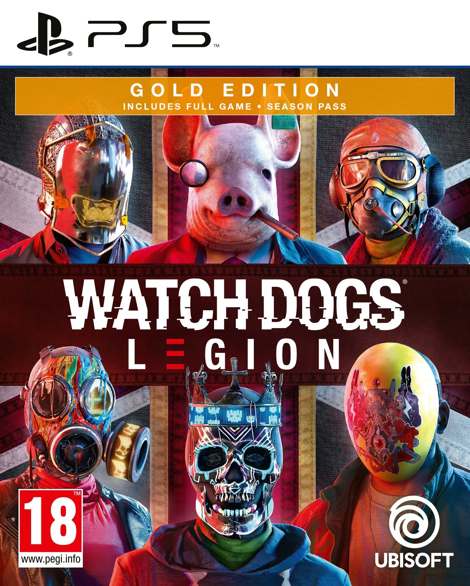 Kompiuterinis žaidimas Watch Dogs Legion Gold Edition + Pre-Order Bonus PS5