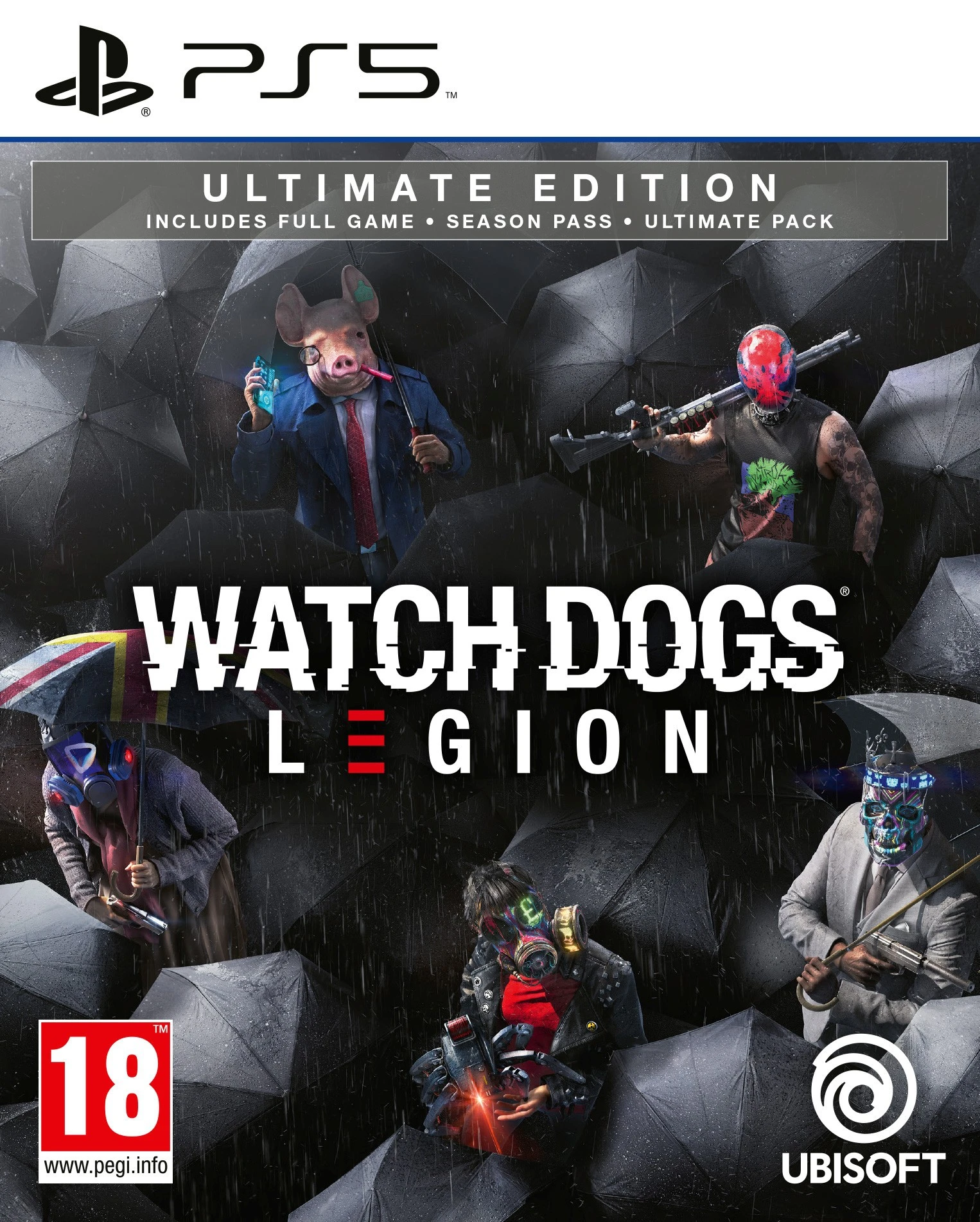 Kompiuterinis žaidimas Watch Dogs Legion Ultimate Edition + Pre-Order Bonus PS5