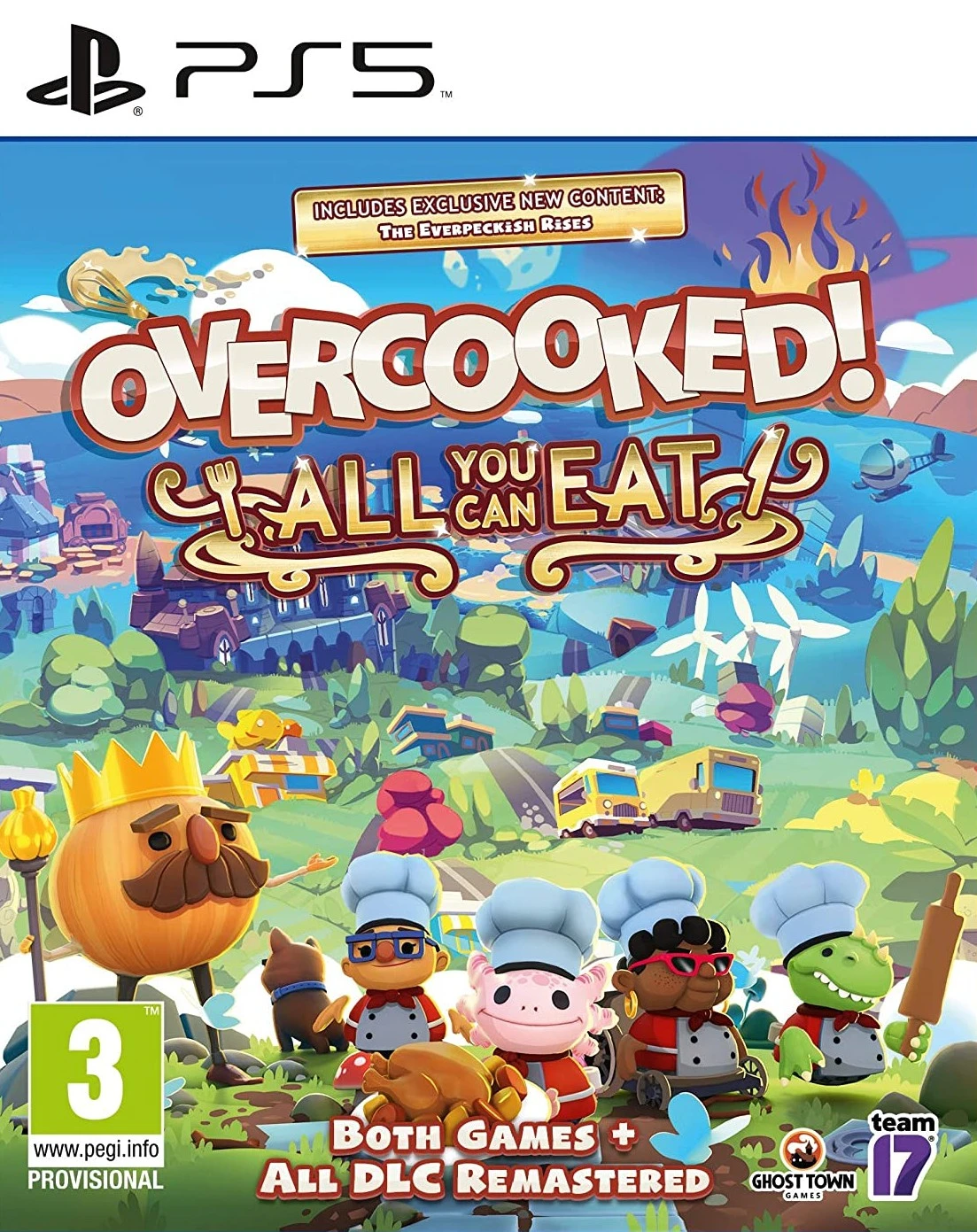 Kompiuterinis žaidimas Overcooked: All You Can Eat PS5