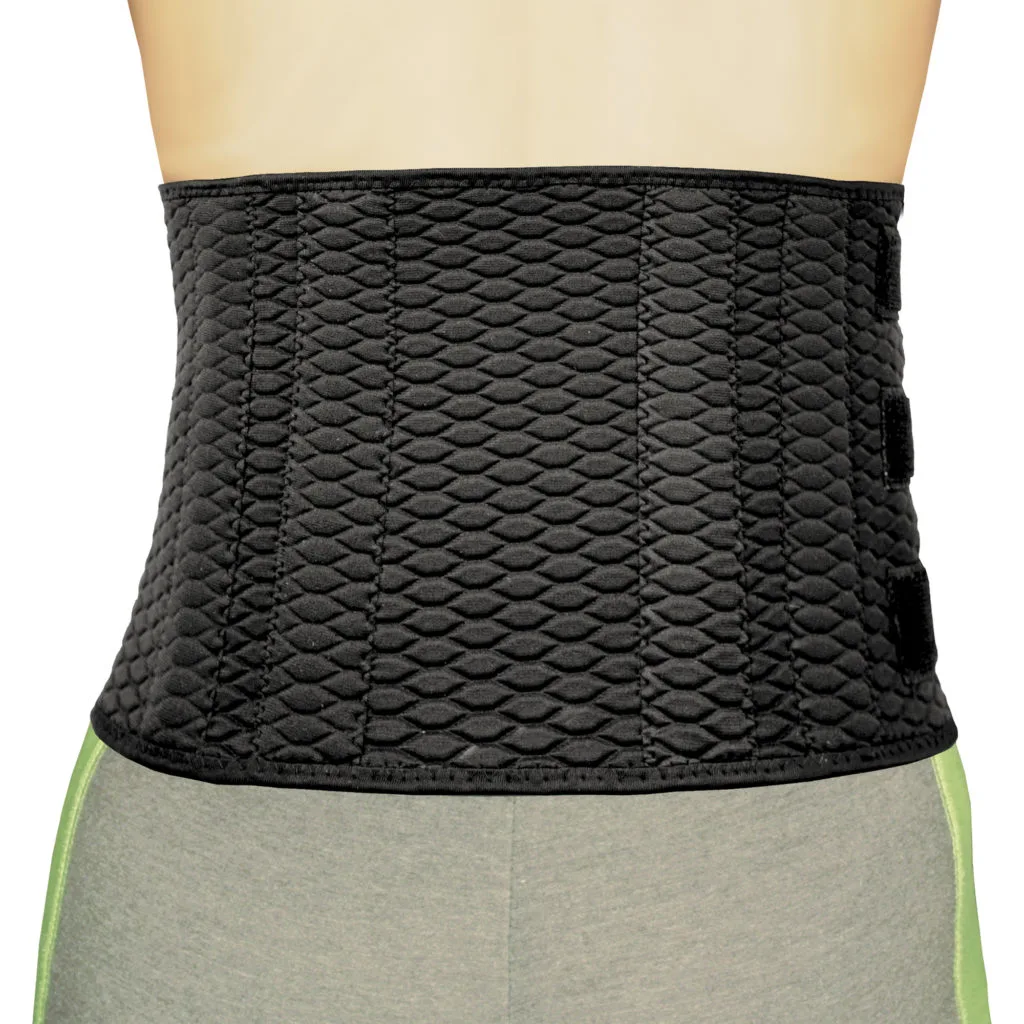 Spokey FLARE Waist support, Universal (100 x 21 cm), Black