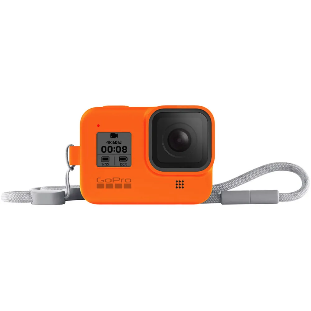 GoPro Sleeve and Lanyard Hyper orange