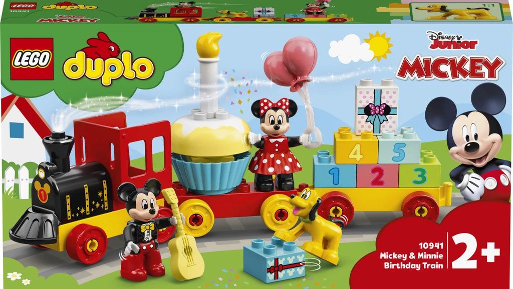 LEGO® 10941 DUPLO® | Disney Mikio ir Minės gimtadienio traukinys