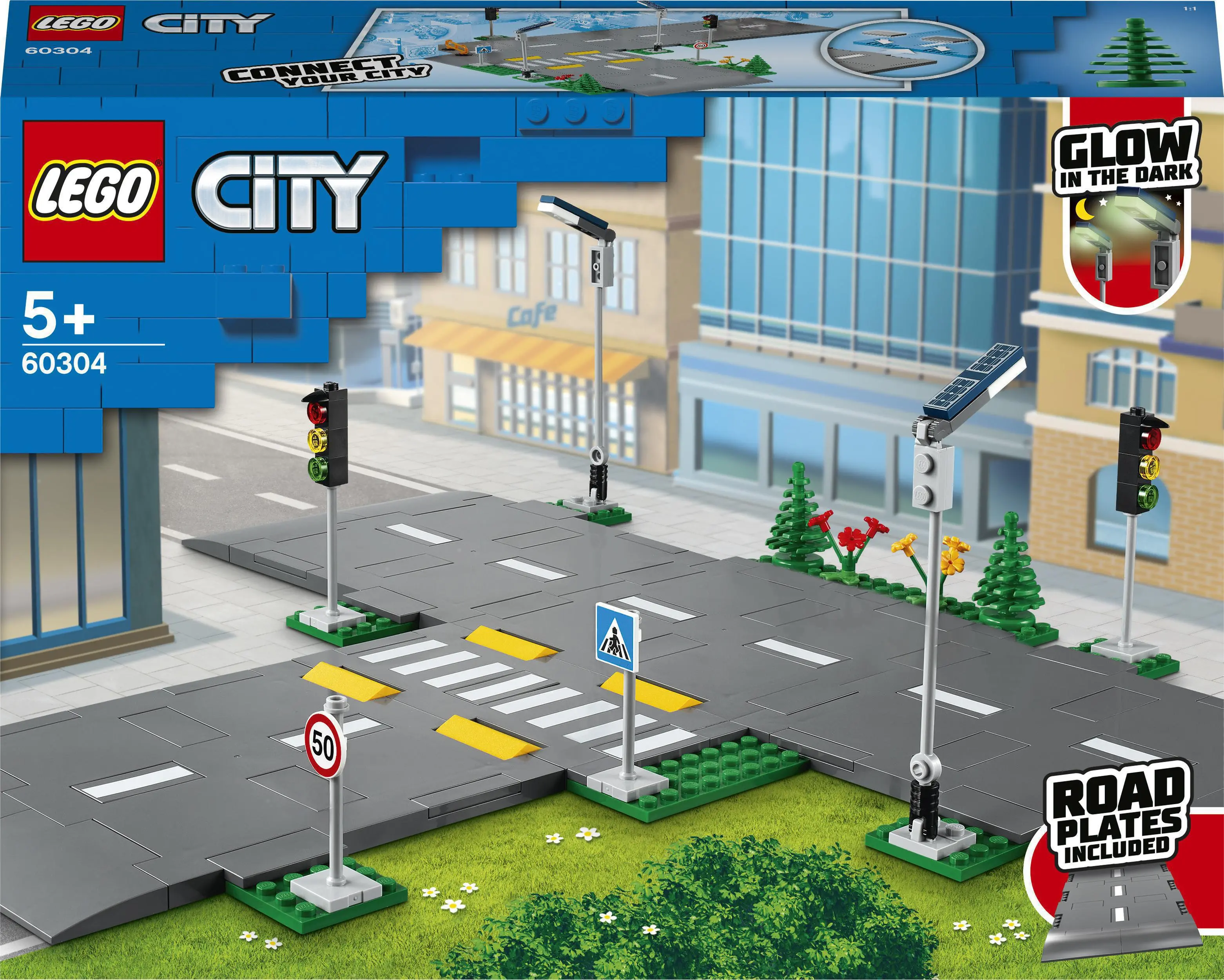 LEGO® 60304 City Kelio plokštelės