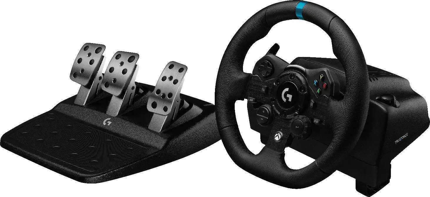 Žaidimų vairas Logitech G923 TrueForce Racing Wheel and Pedals (XOne/XSeriesX/PC)