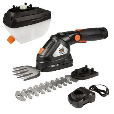 Akumuliatorinės žolės/gyvatvorių žirklės 10,8V Deltafox DG-CGC 1080 3in1 Set