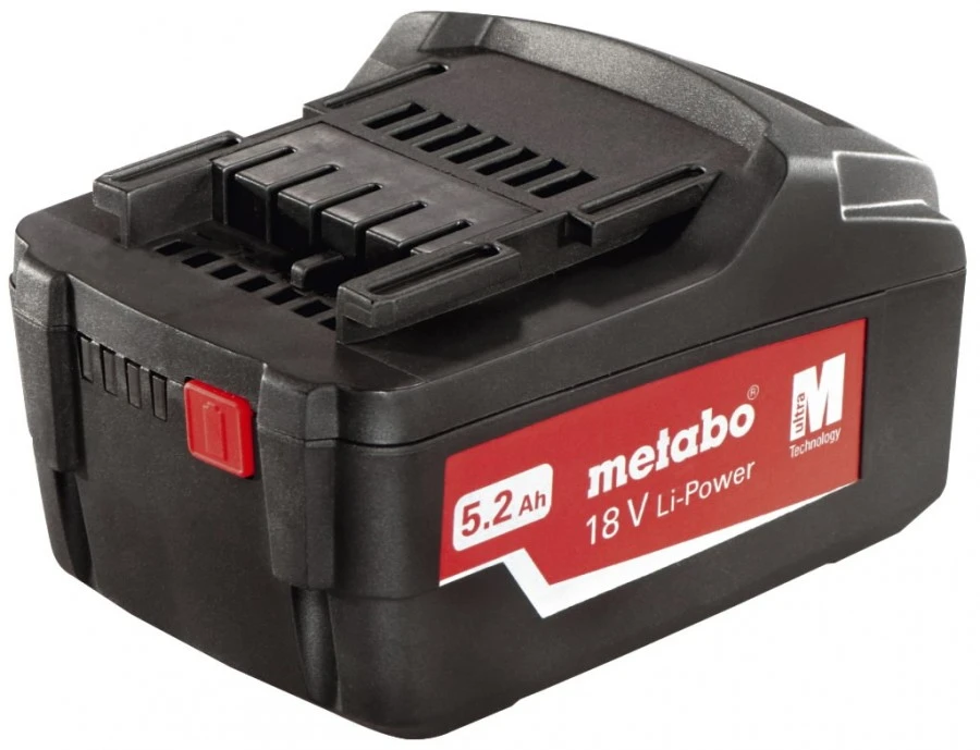 Akumuliatorius Metabo 18V 5,2 Ah Li - ion Power Extreme