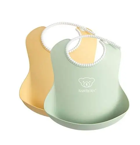 BABYBJÖRN minkšti seilinukai 2vnt. Powder Yellow / Powder Green 046342