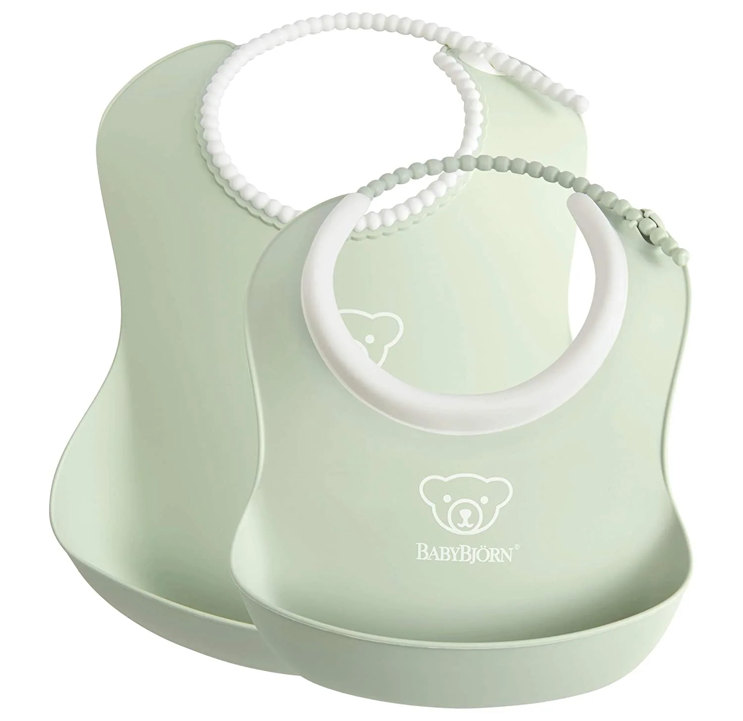 BABYBJÖRN minkšti seilinukai 2vnt. Powder Green 052041
