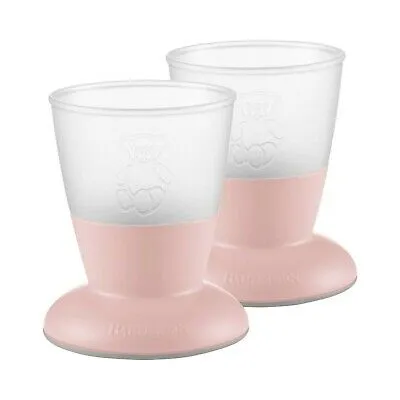 BABYBJÖRN puodelis 2 vnt. Powder Pink 072164