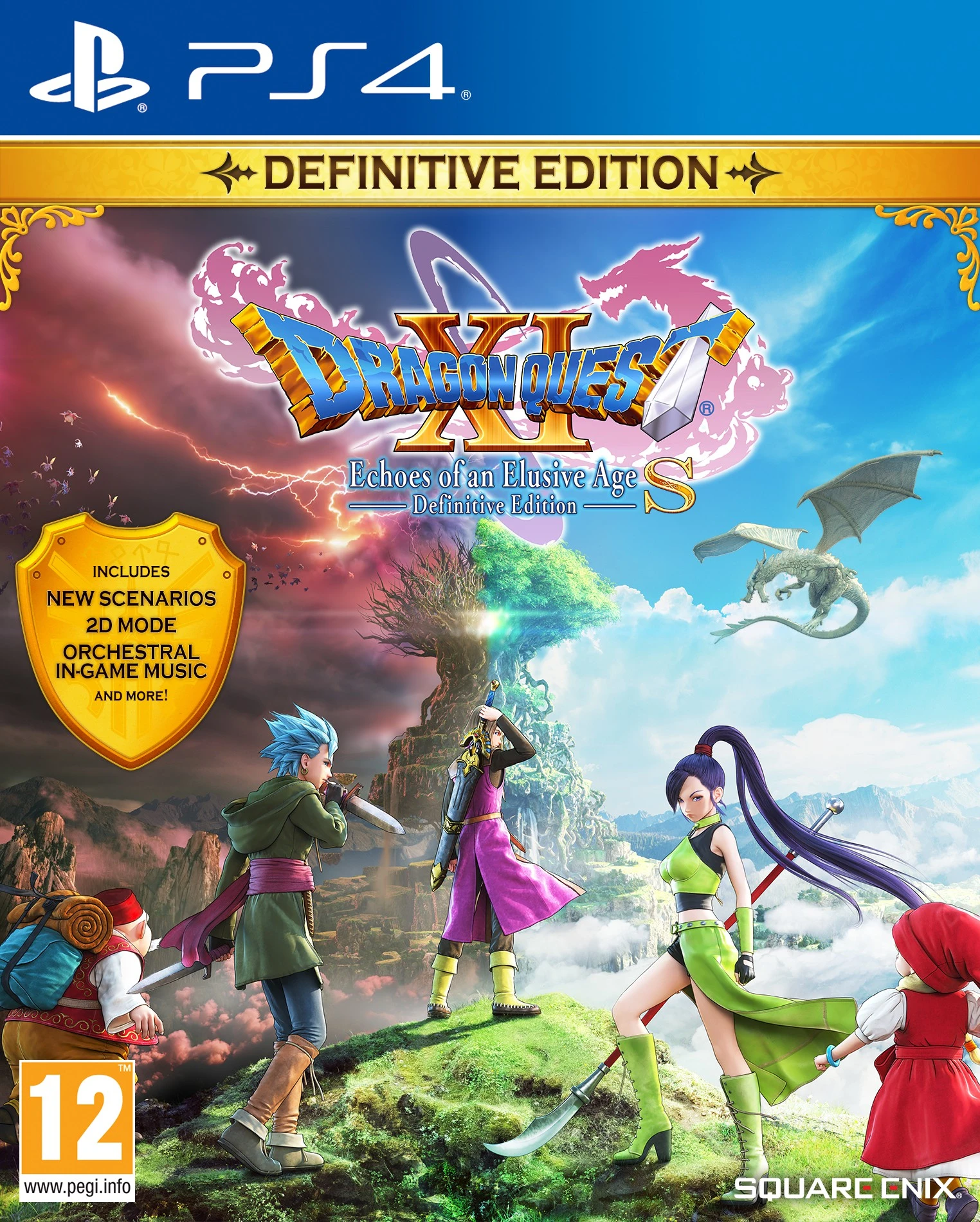 Kompiuterinis žaidimas Dragon Quest XI S: Echoes Of An Elusive Age - Definitive Edition PS4