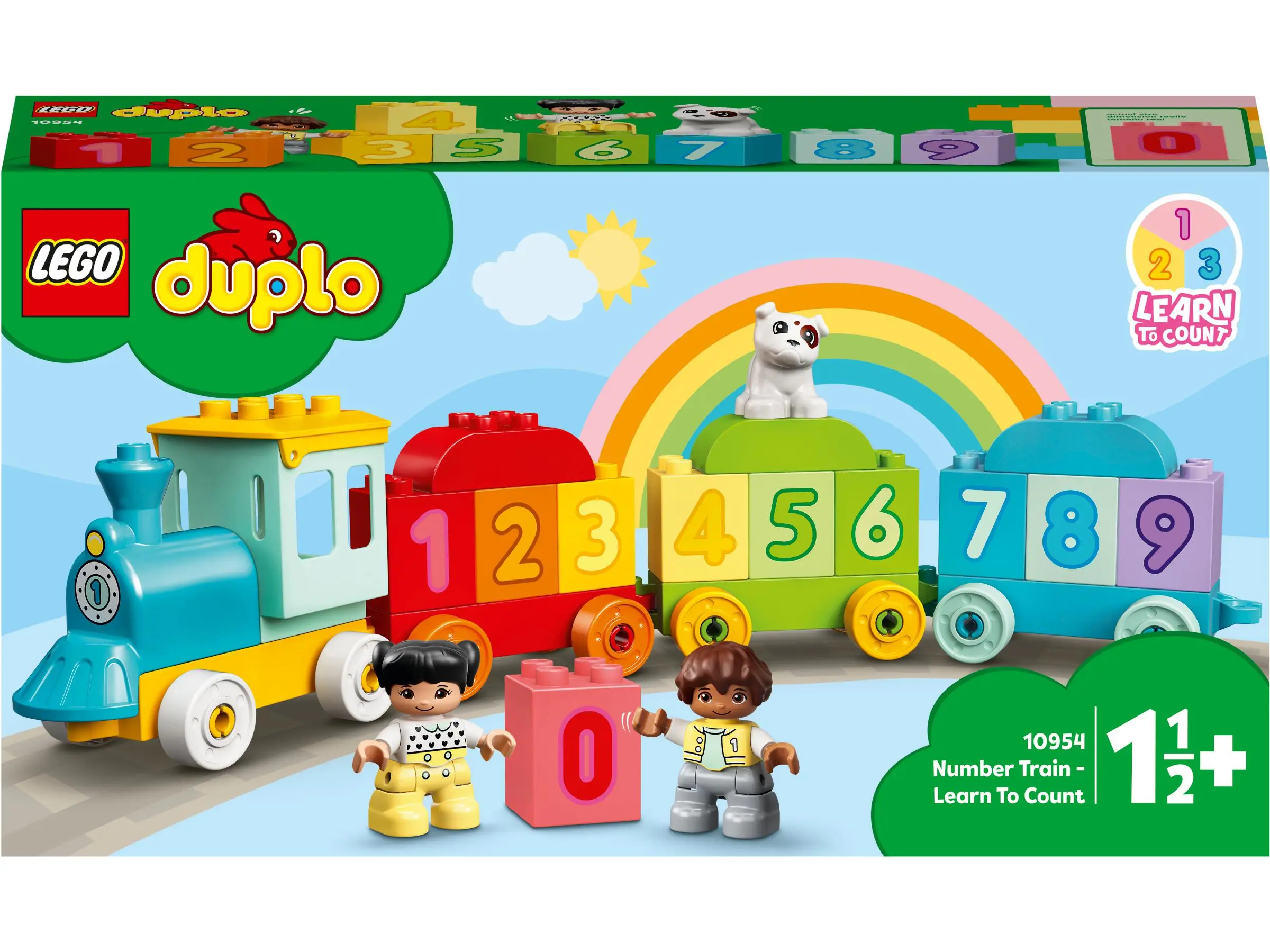 LEGO® 10954 DUPLO My First Skaičių traukinys – išmok skaičiuoti